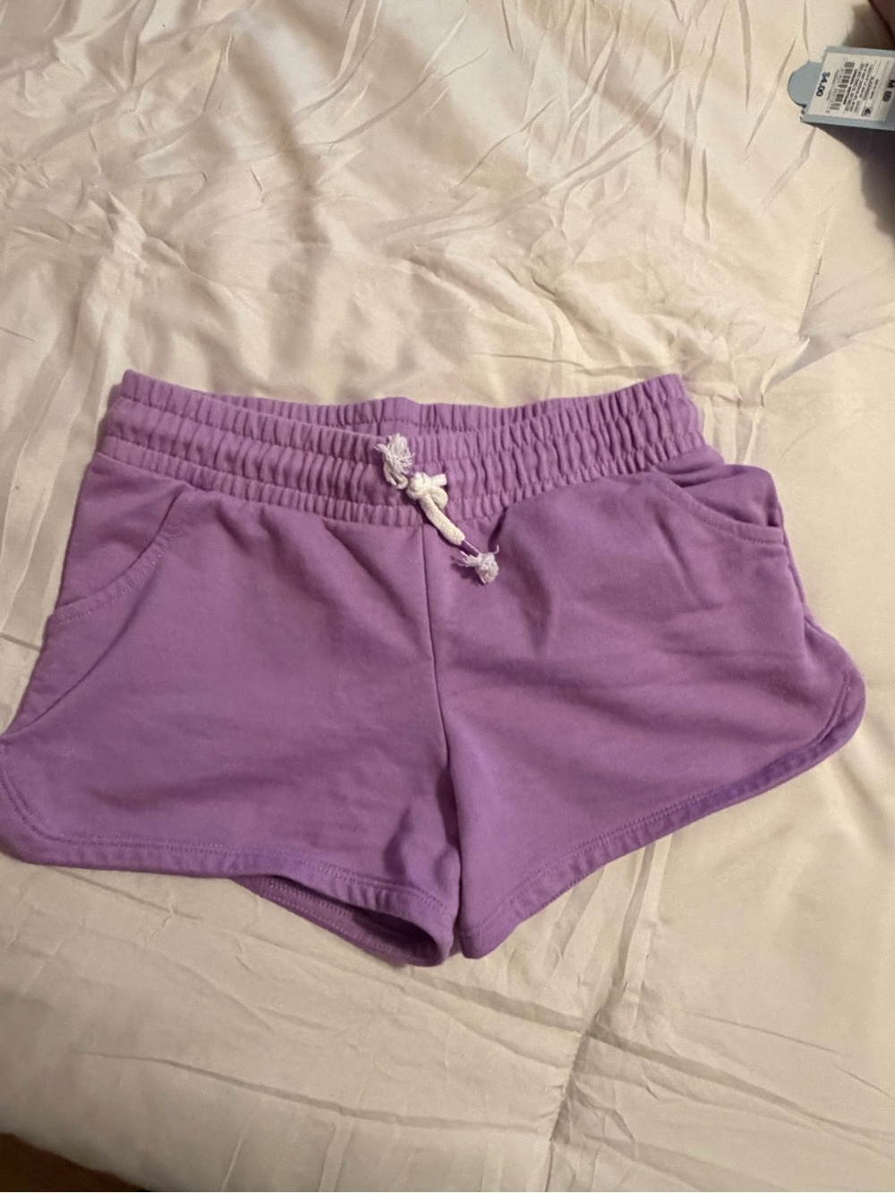 Cat & Jack Lavender Girls' Pull-On Casual Shorts